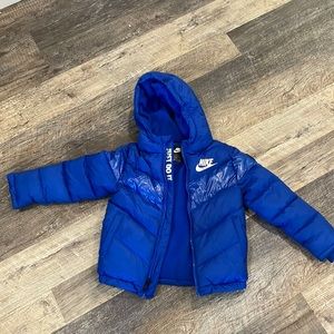 Nike kids winter coat worn once